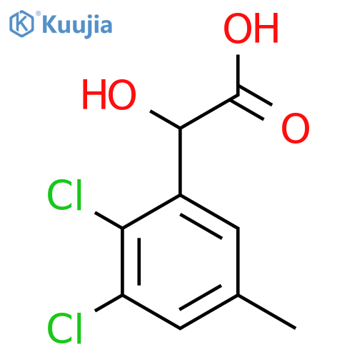 2,3-Dichloro-5-methylmandelic acid structure