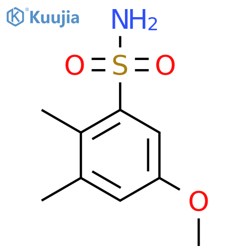 2,3-Dimethyl-5-methoxybenzenesulfonamide structure