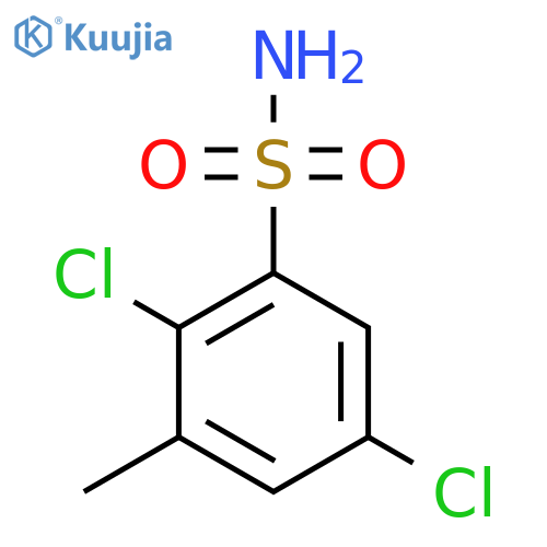 2,5-Dichloro-3-methylbenzenesulfonamide structure