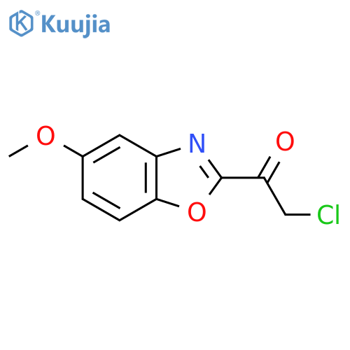 2-(2-Chloroacetyl)-5-methoxybenzo[d]oxazole structure