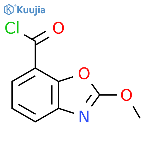 2-Methoxybenzo[d]oxazole-7-carbonyl chloride structure