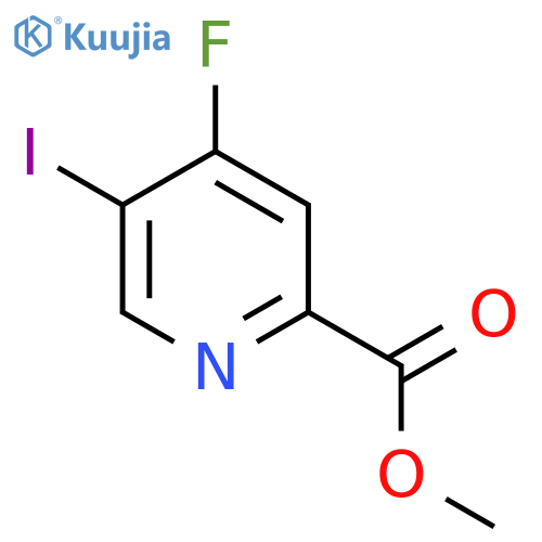 Methyl 4-fluoro-5-iodopicolinate structure