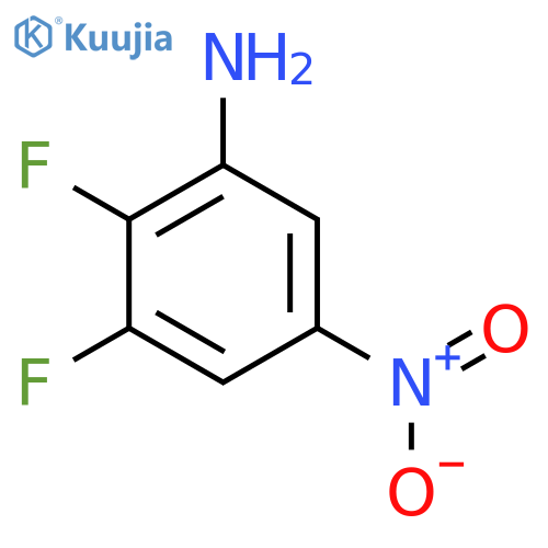 2,3-Difluoro-5-nitroaniline structure