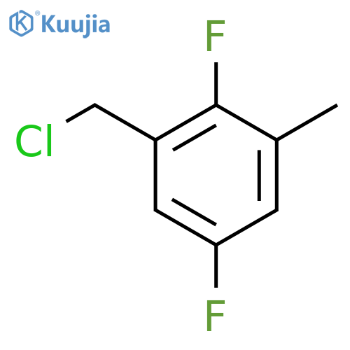 2,5-Difluoro-3-methylbenzyl chloride structure