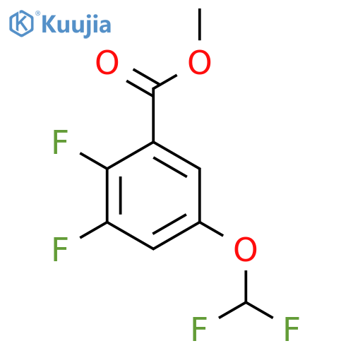 Methyl 2,3-difluoro-5-(difluoromethoxy)benzoate structure