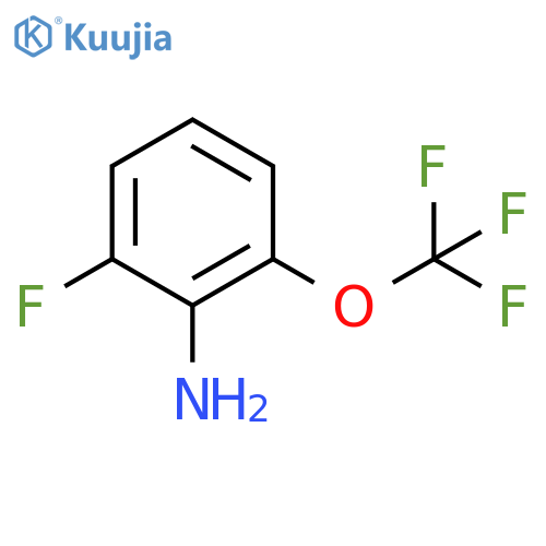 2-FLUORO-6-(TRIFLUOROMETHOXY)ANILINE structure