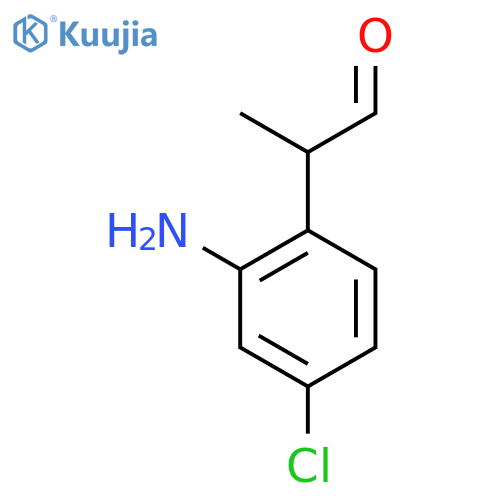 2-Amino-4-chlorophenylpropanal structure