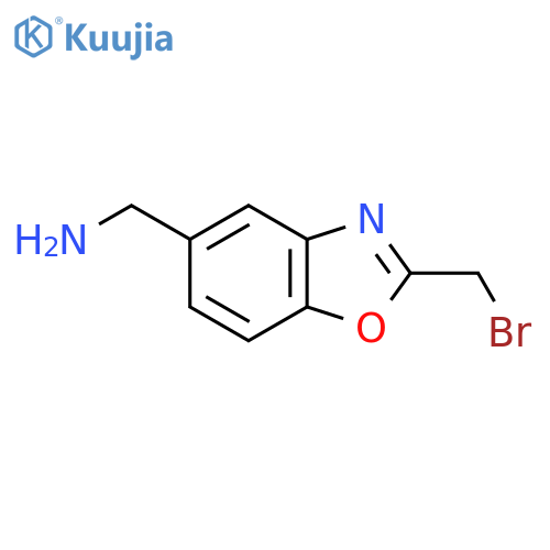 5-(Aminomethyl)-2-(bromomethyl)benzo[d]oxazole structure