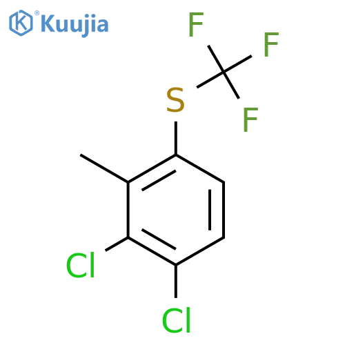 2,3-Dichloro-6-(trifluoromethylthio)toluene structure