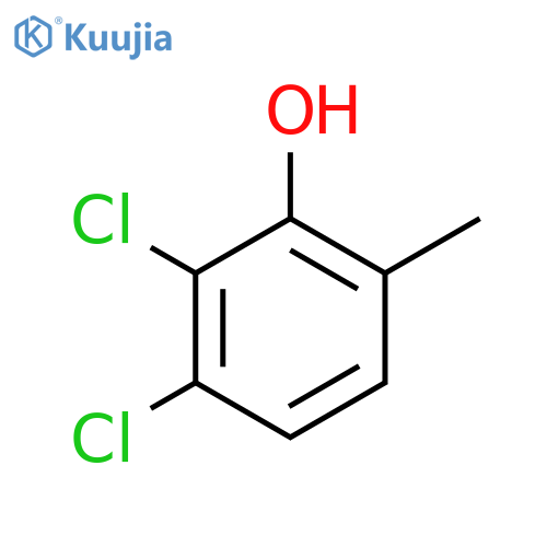 2,3-Dichloro-6-methylphenol structure