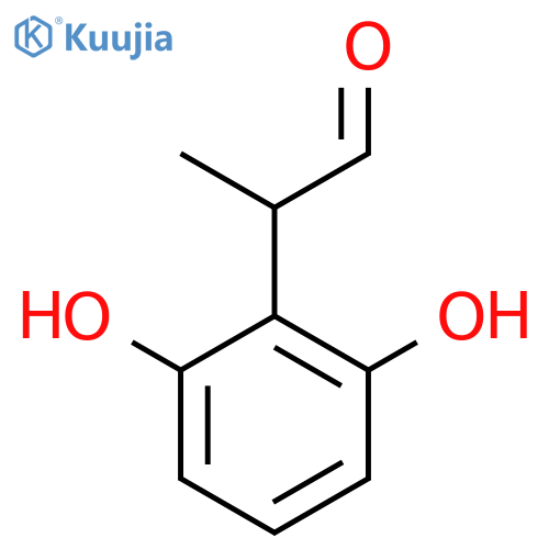 2,6-Dihydroxyphenylpropanal structure
