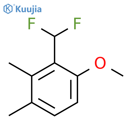 2-Difluoromethyl-3,4-dimethylanisole structure