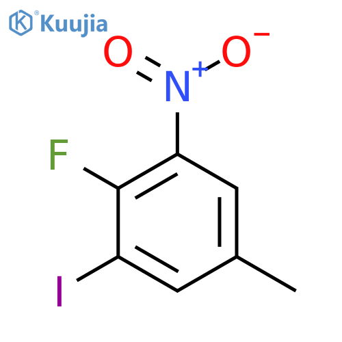 4-Fluoro-3-iodo-5-nitrotoluene structure