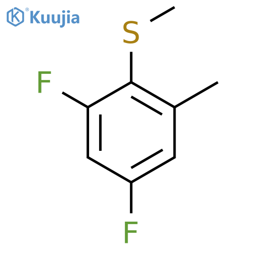 2,4-Difluoro-6-(methyl)thioanisole structure