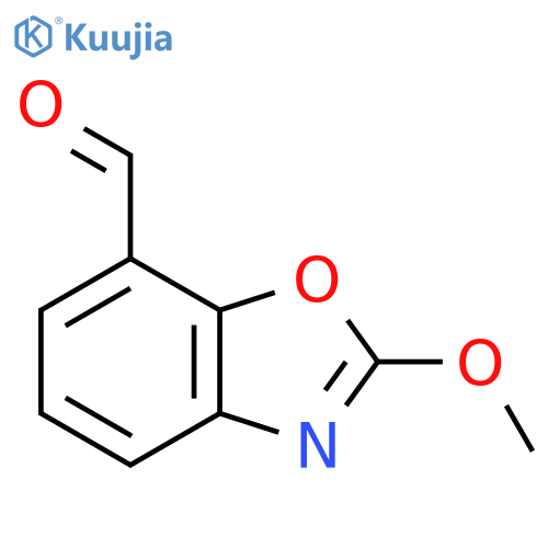 2-Methoxybenzo[d]oxazole-7-carboxaldehyde structure