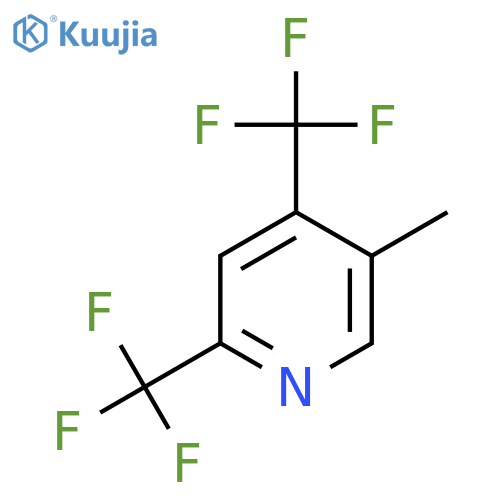 2,4-Bis(trifluoromethyl)-5-methylpyridine structure