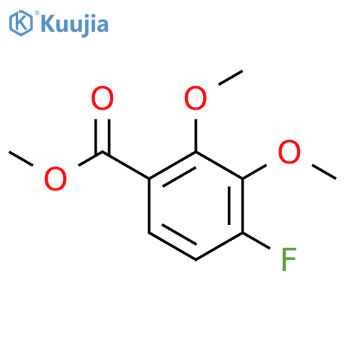 Methyl 2,3-dimethoxy-4-fluorobenzoate structure