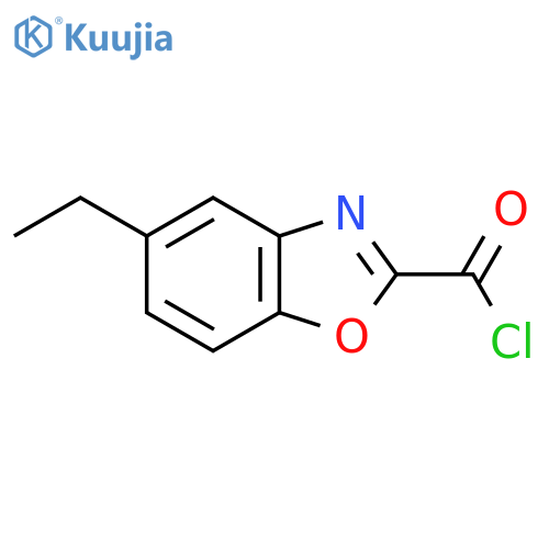 5-Ethylbenzo[d]oxazole-2-carbonyl chloride structure