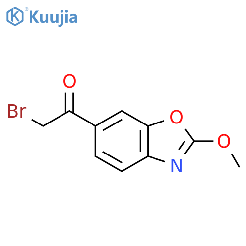 6-(2-Bromoacetyl)-2-methoxybenzo[d]oxazole structure
