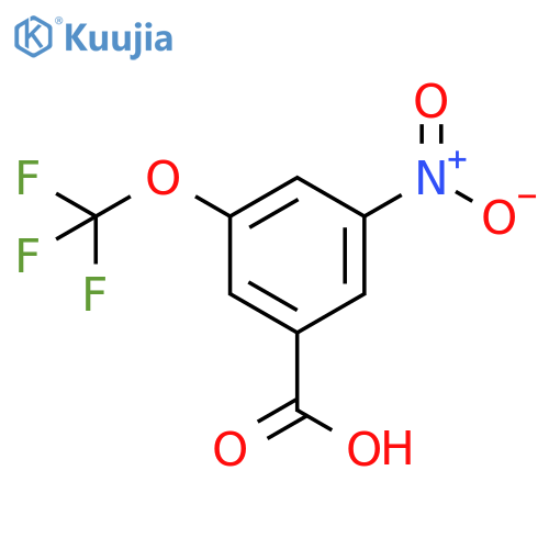 Benzoic acid, 3-nitro-5-(trifluoromethoxy)- structure