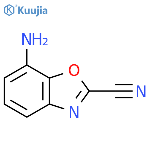 7-Amino-2-cyanobenzo[d]oxazole structure