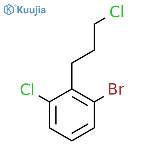 2-Bromo-6-chloro(3-chloropropyl)benzene structure