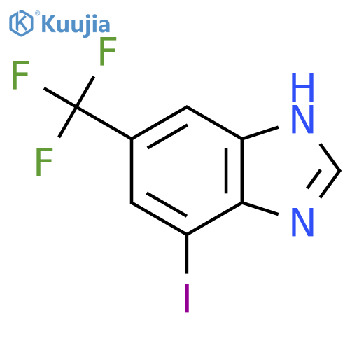 4-Iodo-6-trifluoromethyl-1H-benzimidazole structure