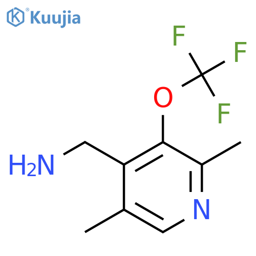 4-(Aminomethyl)-2,5-dimethyl-3-(trifluoromethoxy)pyridine structure