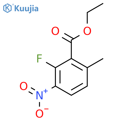 Ethyl 2-fluoro-6-methyl-3-nitrobenzoate structure