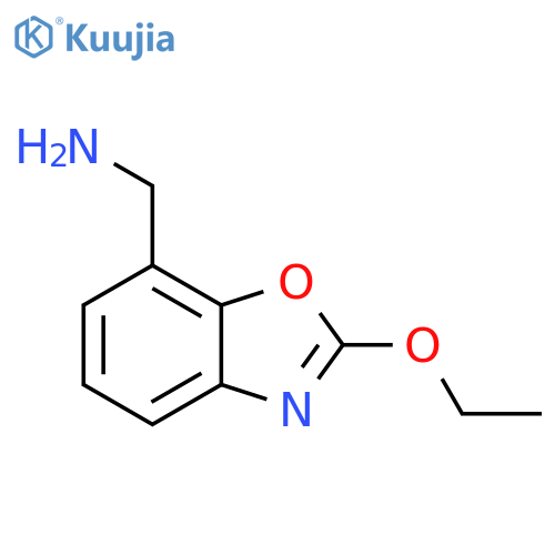 7-(Aminomethyl)-2-ethoxybenzo[d]oxazole structure