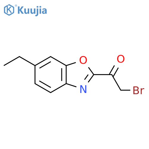 2-(2-Bromoacetyl)-6-ethylbenzo[d]oxazole structure