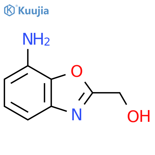 7-Aminobenzo[d]oxazole-2-methanol structure