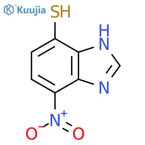 4-Mercapto-7-nitro-1H-benzimidazole structure
