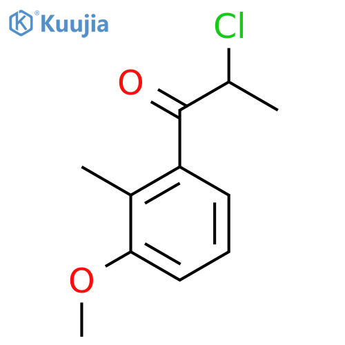 3-(2-Chloropropanoyl)-2-methylanisole structure