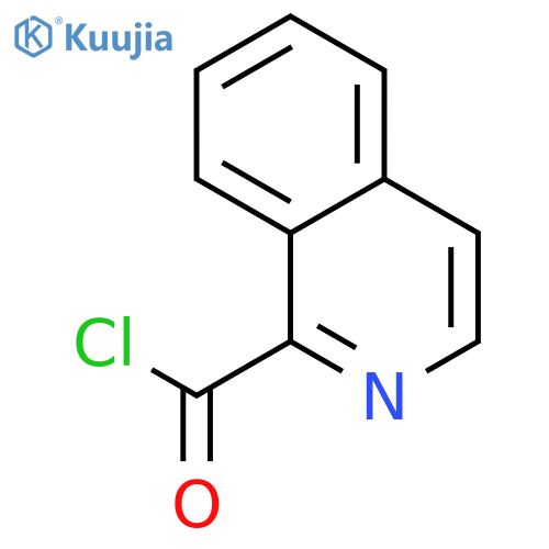 1-Isoquinolinecarbonyl chloride structure