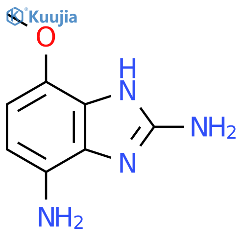 2,4-Diamino-7-methoxy-1H-benzimidazole structure