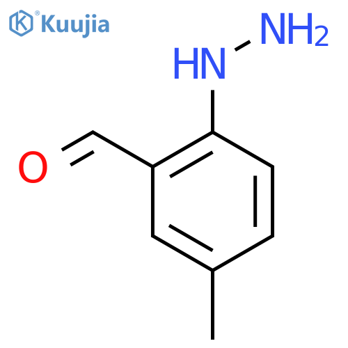 2-Formyl-4-methylphenylhydrazine structure