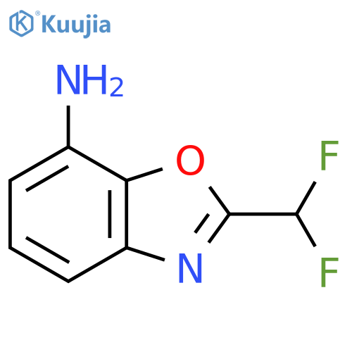7-Amino-2-(difluoromethyl)benzo[d]oxazole structure