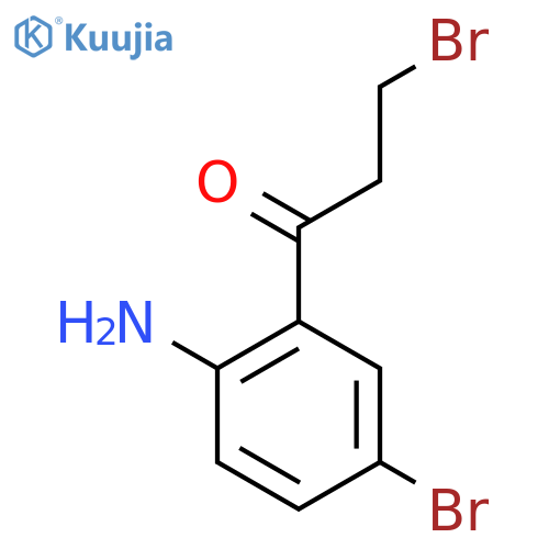 1-(2-Amino-5-bromophenyl)-3-bromopropan-1-one structure