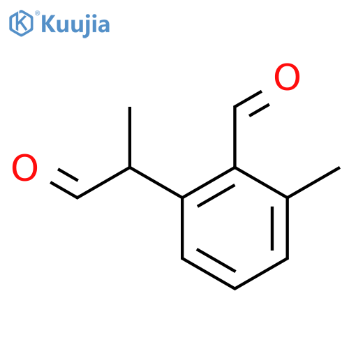 2-Formyl-3-methylphenylpropanal structure
