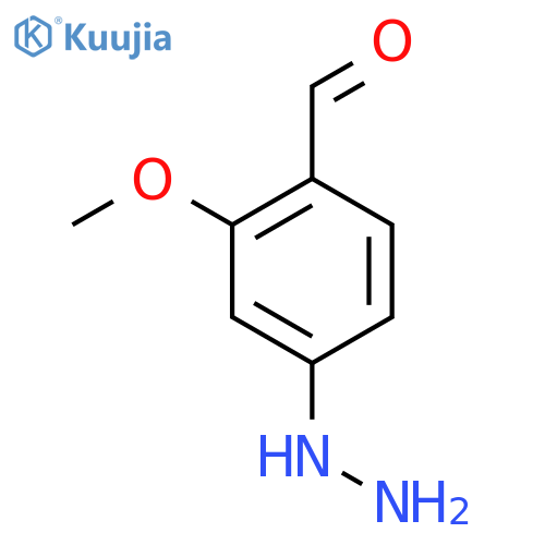 4-Formyl-3-methoxyphenylhydrazine structure
