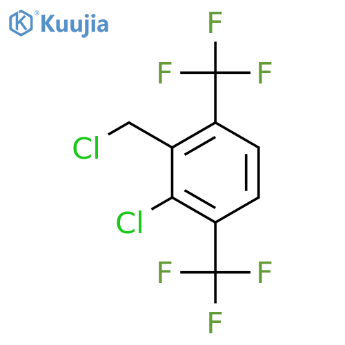 3,6-Bis(trifluoromethyl)-2-chlorobenzyl chloride structure