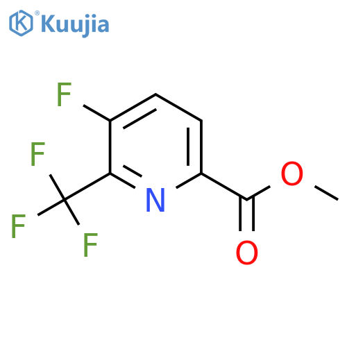 Methyl 5-fluoro-6-(trifluoromethyl)picolinate structure