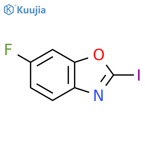 6-Fluoro-2-iodobenzo[d]oxazole structure