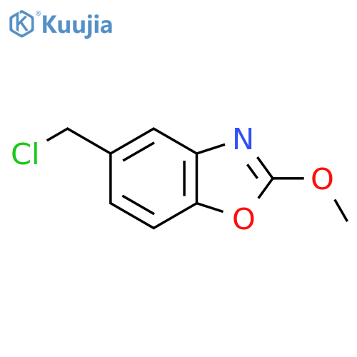 5-(Chloromethyl)-2-methoxybenzo[d]oxazole structure