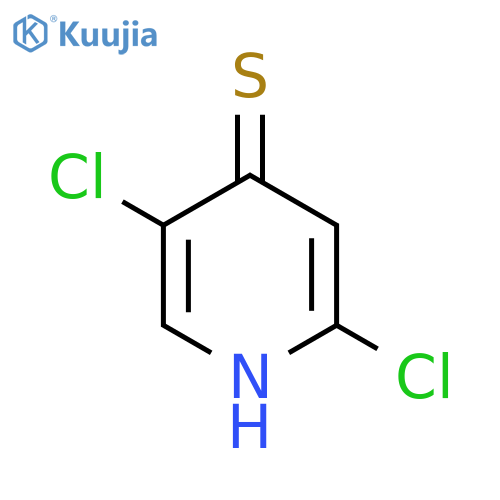 2,5-Dichloro-4-mercaptopyridine structure