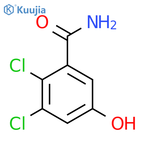 2,3-Dichloro-5-hydroxybenzamide structure