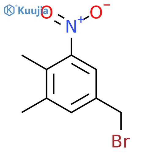 3,4-Dimethyl-5-nitrobenzyl bromide structure