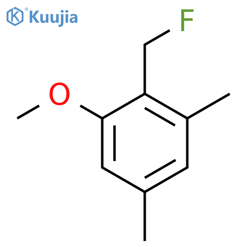 3,5-Dimethyl-2-(fluoromethyl)anisole structure