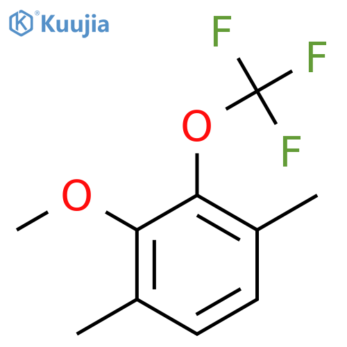 3,6-Dimethyl-2-(trifluoromethoxy)anisole structure